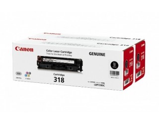 Canon Cartridge 318 Black Toner (VALUE PACK)